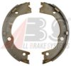 SSANG 4833A34010 Brake Shoe Set, parking brake